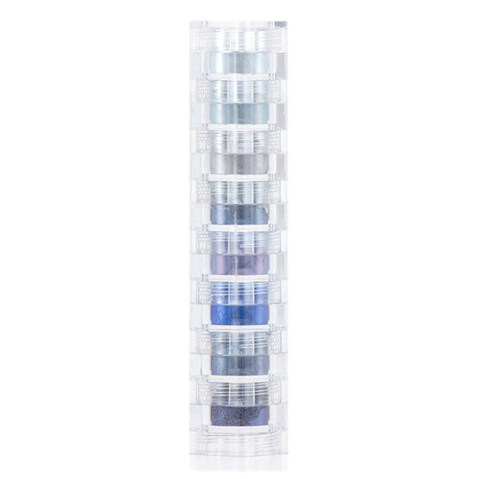 True Colors Mineral Makeup Blue Ice Eight Stack