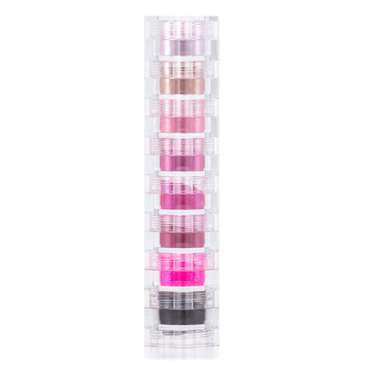 True Colors Mineral Makeup Racy Pink Eight Stacks