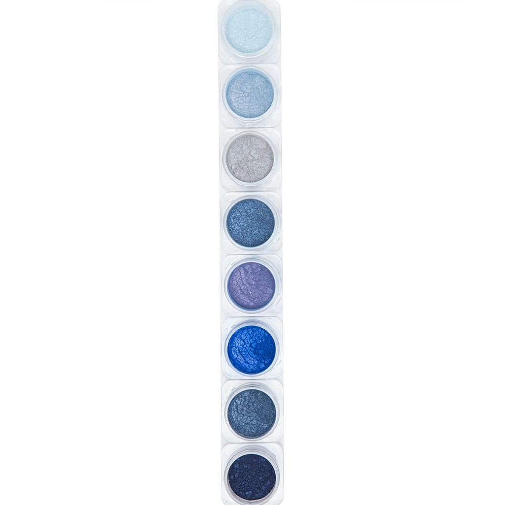 True Colors Mineral Makeup Blue Ice Eight Stack