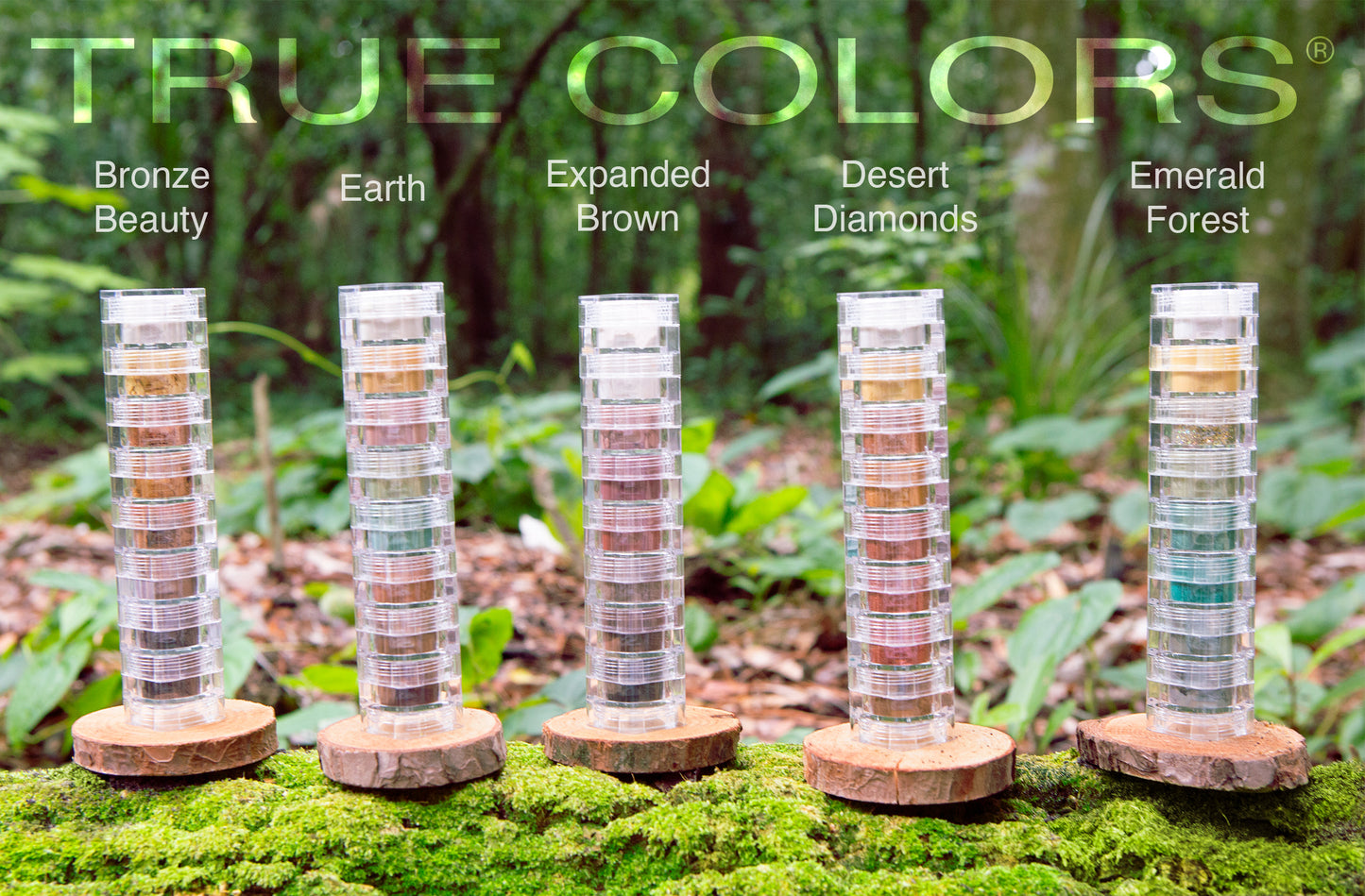 True Colors Mineral Makeup Earth Eight Stacks