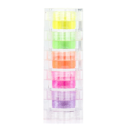 True Colors Mineral Makeup Neon Highlights Five Stacks