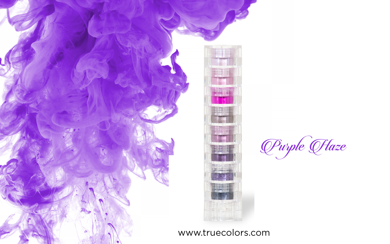True Colors Mineral Makeup Purple Haze Eight Stacks BUY ONE 8 STACK GET 1 FREE