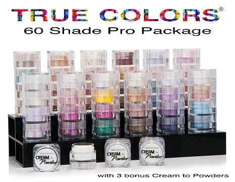 True Colors Mineral Makeup Pro Package